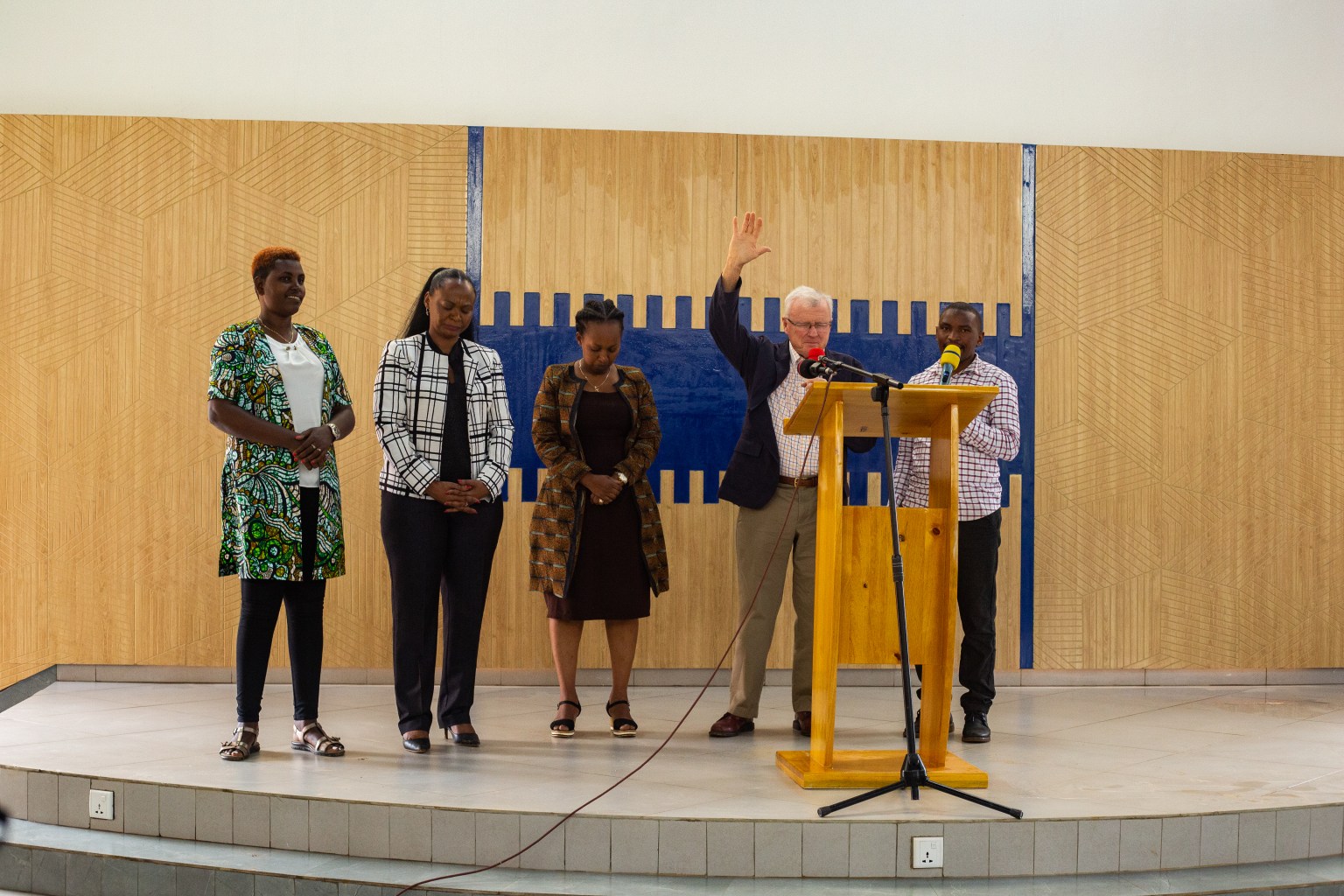 Dedication of the Worship Center