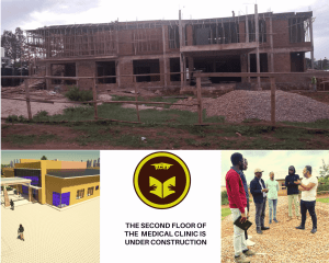 The Second Floor of the Medical Clinic is under Construction