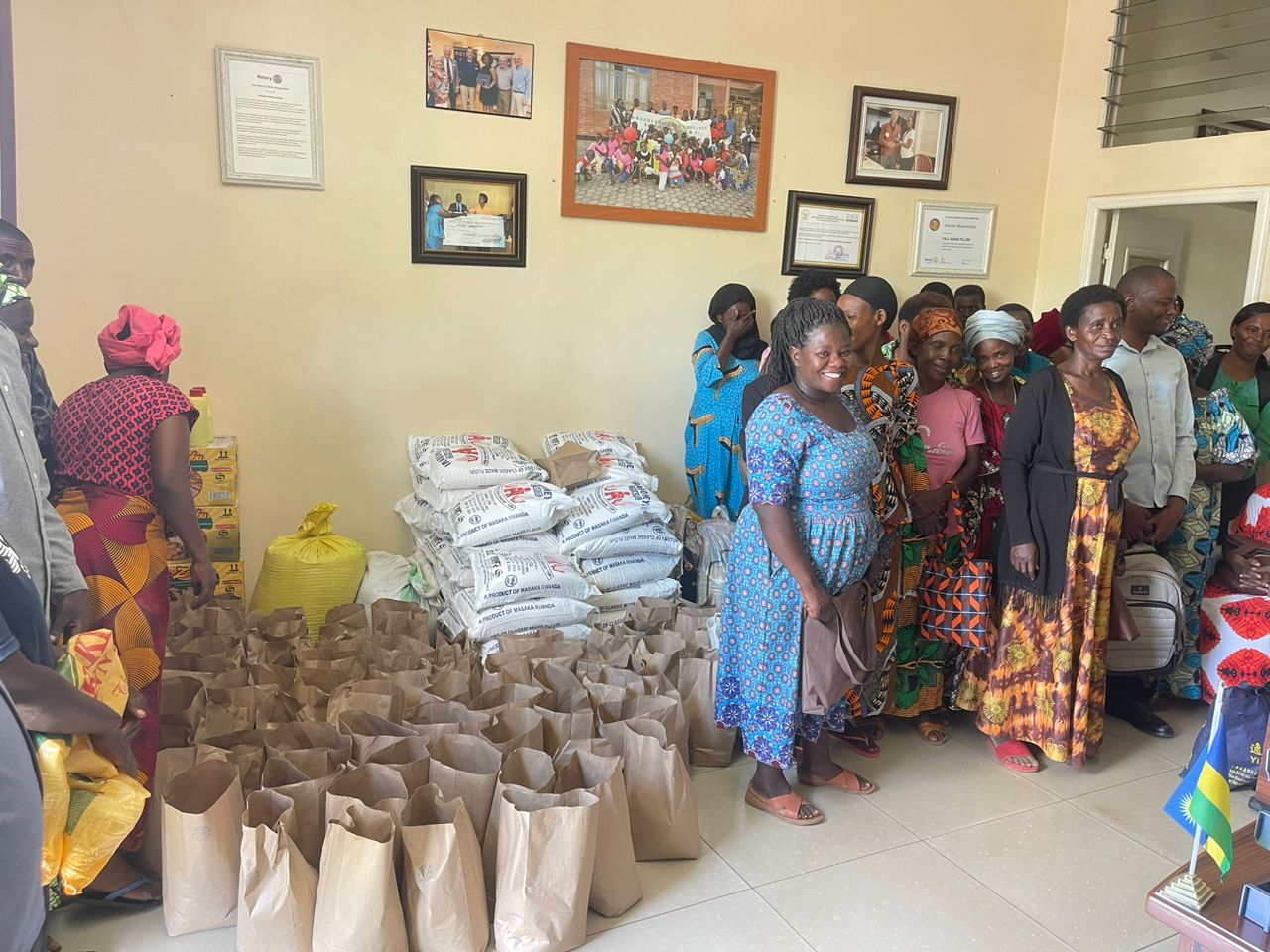 RCEF Distributes Food
